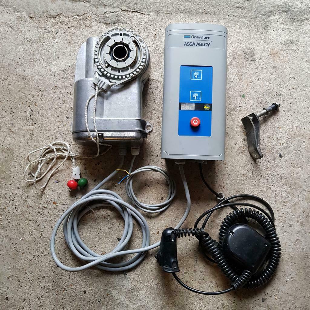 Motor Cdm 9 assa abloy crawford overheaddeur garagedeur, Doe-het-zelf en Verbouw, Garagedeur, Ophalen of Verzenden, Zo goed als nieuw
