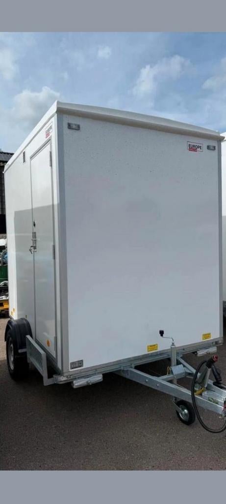 Verbouwen? Huur een mobiele douche en toiletwagen in 1., Huis en Inrichting, Badkamer | Complete badkamers, Ophalen of Verzenden