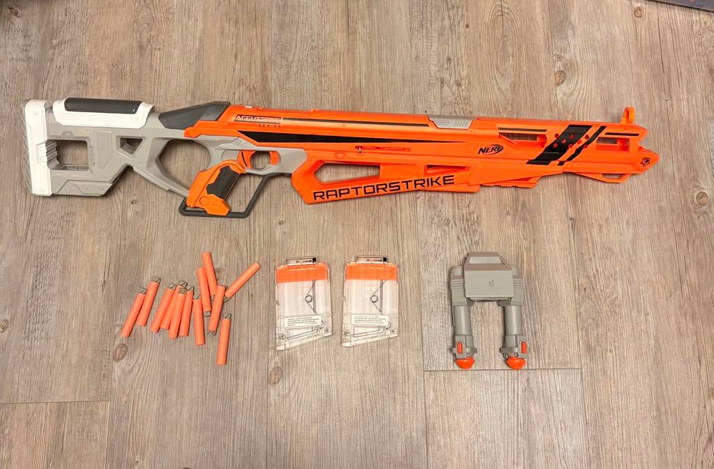 Nerf raptorstrike, Ophalen of Verzenden, Gebruikt