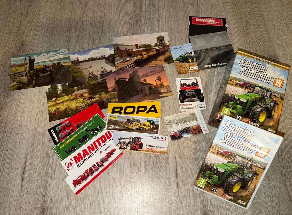 Farming Simulator 2019 PC - Nieuwstaat!, Spelcomputers en Games, Games | Pc, Ophalen, Online, 1 speler, Nieuw