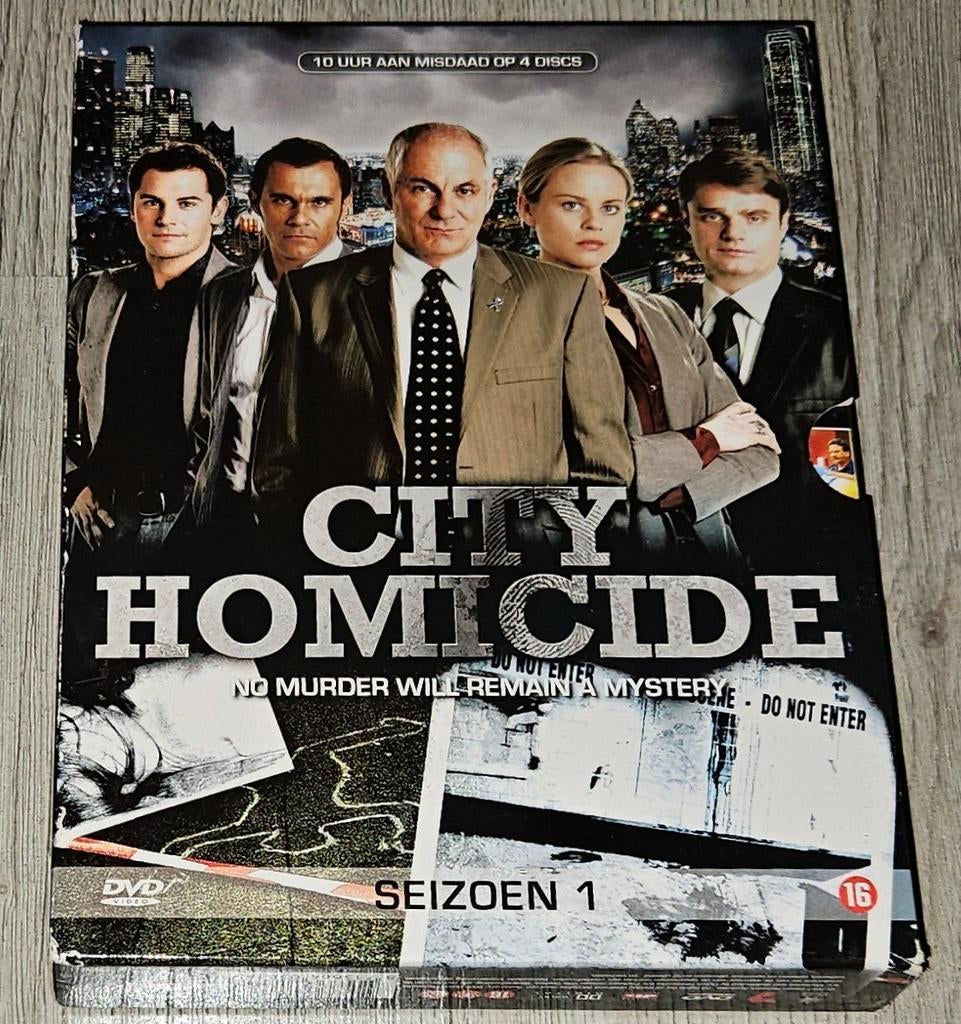 City Homicide - Seizoen 1 - 4DVD Box, Ophalen of Verzenden, Zo goed als nieuw, Boxset