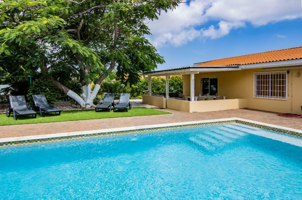 Villa op Curacao 6+1 pers met prive zwembad - Villa Montana, Vakantie, Vakantiehuizen | Nederlandse Antillen, Dorp, Wasmachine