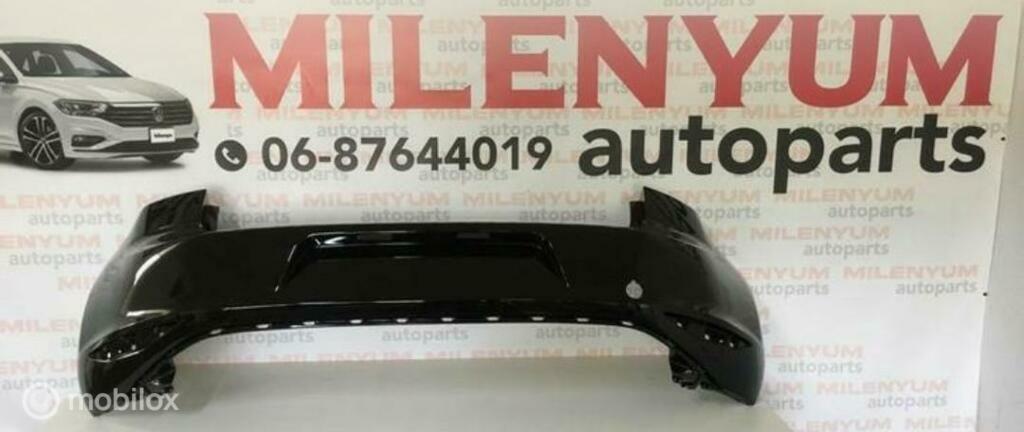 VOLKSWAGEN GOLF 7 ACHTERBUMPER NIEUW (2012-2017) LC9X, Ophalen of Verzenden, Nieuw, Achter, Bumper