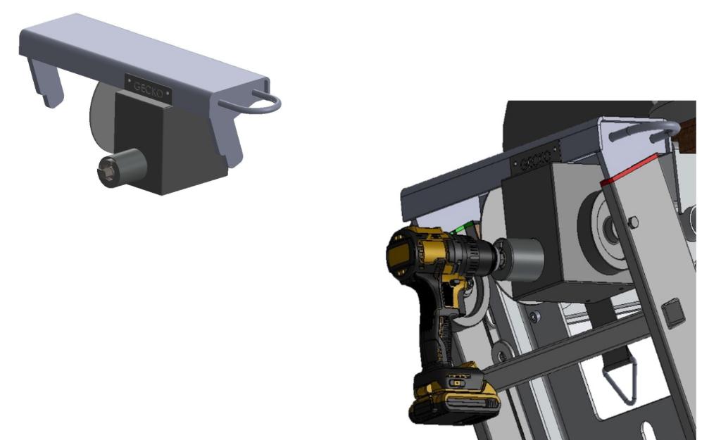 Ladder met liftsysteem = De Lichte Ladderlift ''Gecko'', Ophalen of Verzenden