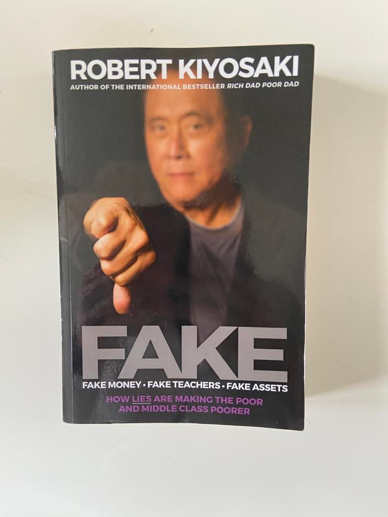 FAKE Robert kiyosaki, Ophalen of Verzenden, Zo goed als nieuw