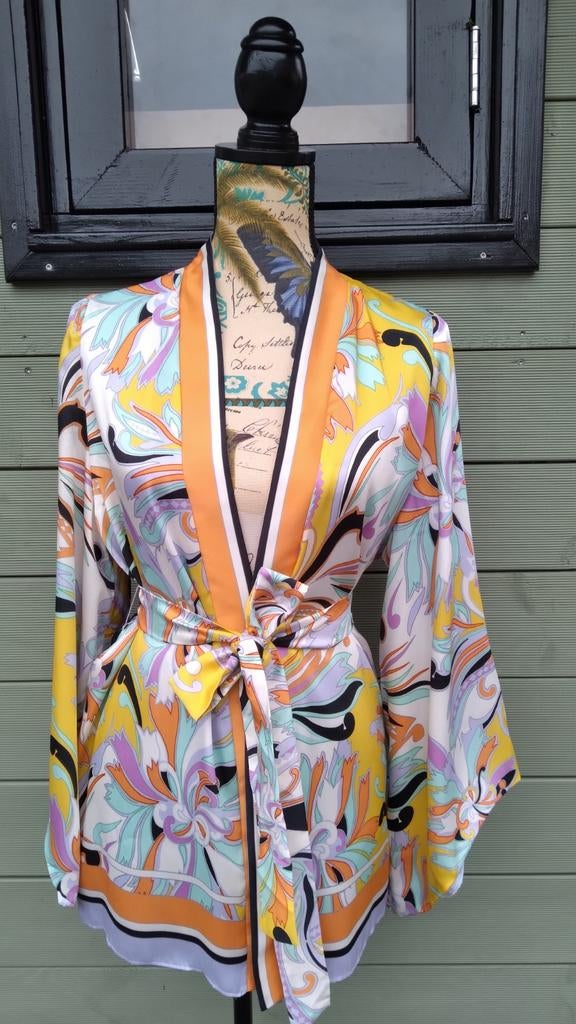Kimono met print Zara (M/L), Maat 38/40 (M), Overige kleuren, Verzenden, Zara