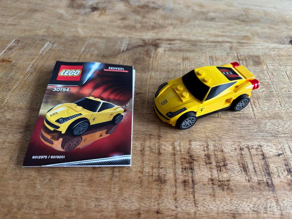 Lego Ferrari Racer 30194 - compleet met instructie, Ophalen of Verzenden, Zo goed als nieuw, Complete set, Lego
