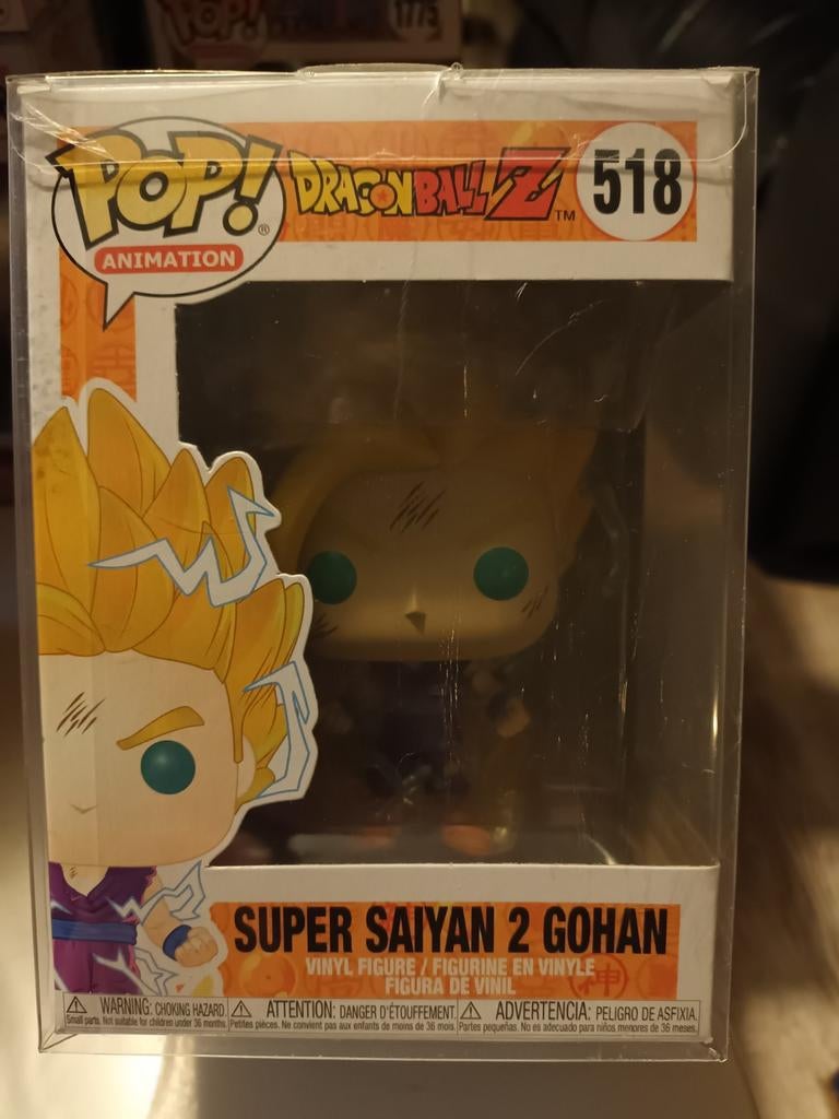 Funko pop Dragonball Z: Super Saiyan 2 Gohan  518, Ophalen of Verzenden, Zo goed als nieuw