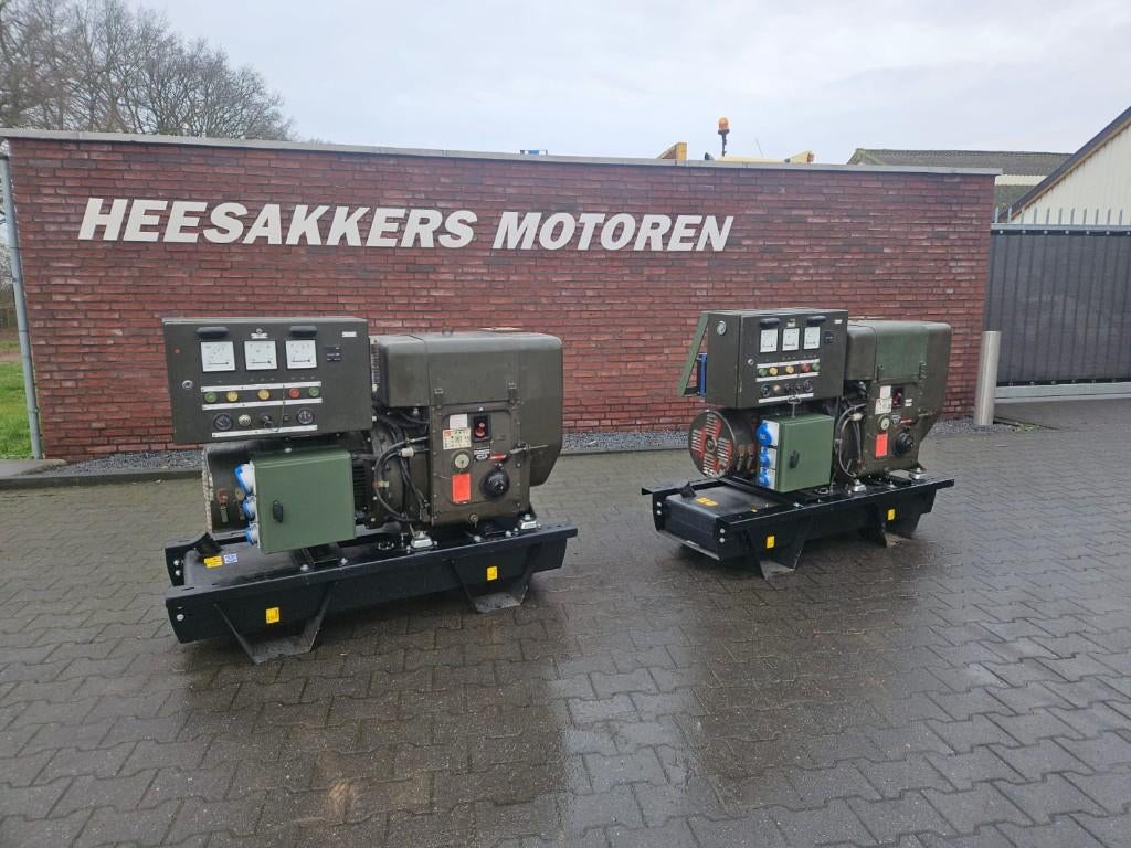 Hatz agrregaat 7.5 Kva, Gebruikt, Dieselolie, Geluidgedempt, Ophalen of Verzenden
