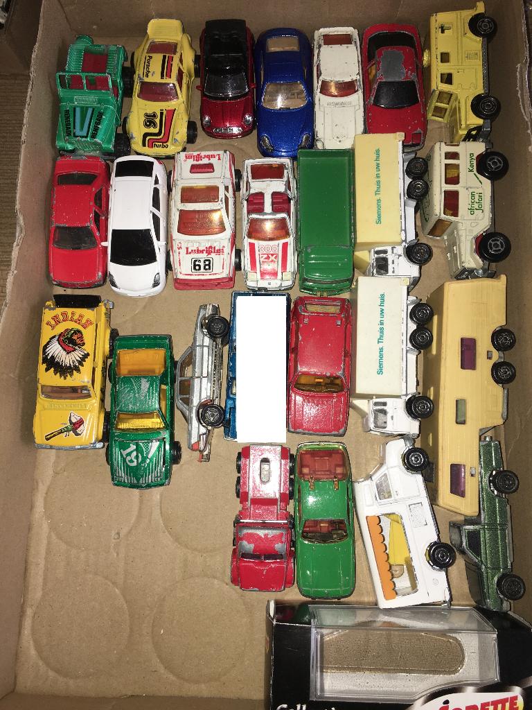 22x Majorette 405 MI16, Porsche 911, 300ZX 260Z, LandCruiser, Ophalen of Verzenden, Zo goed als nieuw, Auto, Majorette