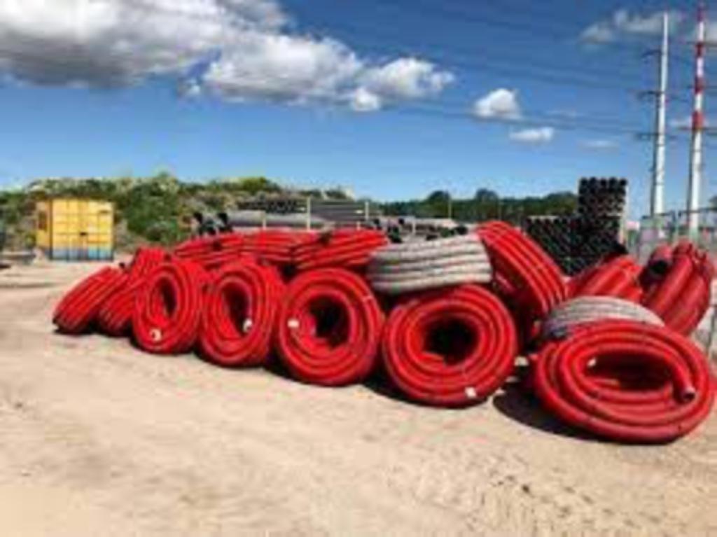 mantelbuis/ kabelbeschermingsbuis  0.72€ per meter, Doe-het-zelf en Verbouw, Buizen en Afvoer, Ophalen, Pvc, 6 meter of meer, Overige typen