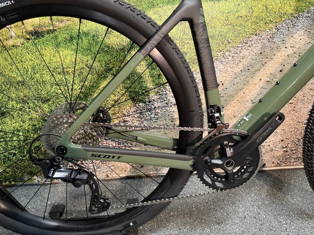** Scott Addict Gravel 40 S of L GRX 820/610 €2799,-/€2499,-, 28 inch, Carbon, Heren, Nieuw