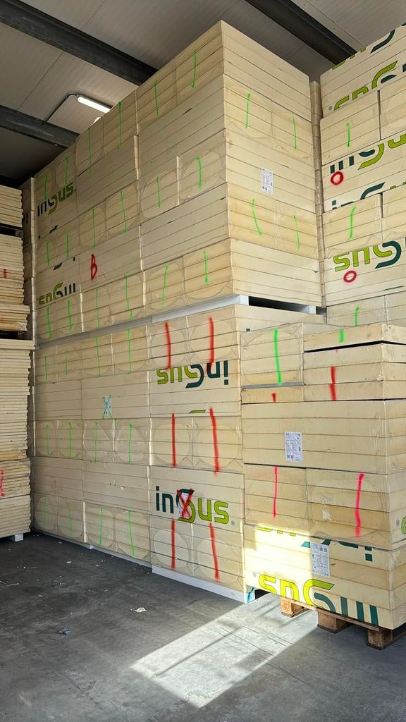 PIR Isolatie 11 cm - 120 x 60 cm - Outlet partij - Rd 5.00!, Ophalen, Dakisolatie, Nieuw, Hardschuim (Pir)