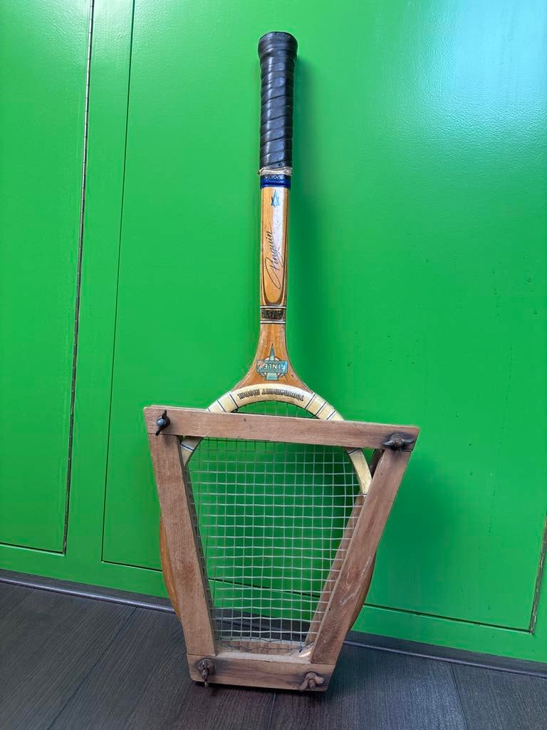 Antiek Finley Pinguin Tennisracket - Uniek Verzamelobject, Ophalen