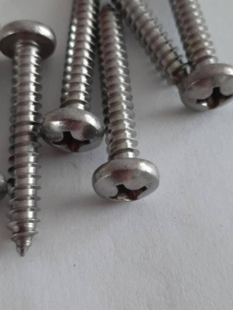50-100 st verzinkt zelftappers kruiskop 4,8-5,5 x 50 Parkers, 50 tot 100 mm, N, N, Schroeven
