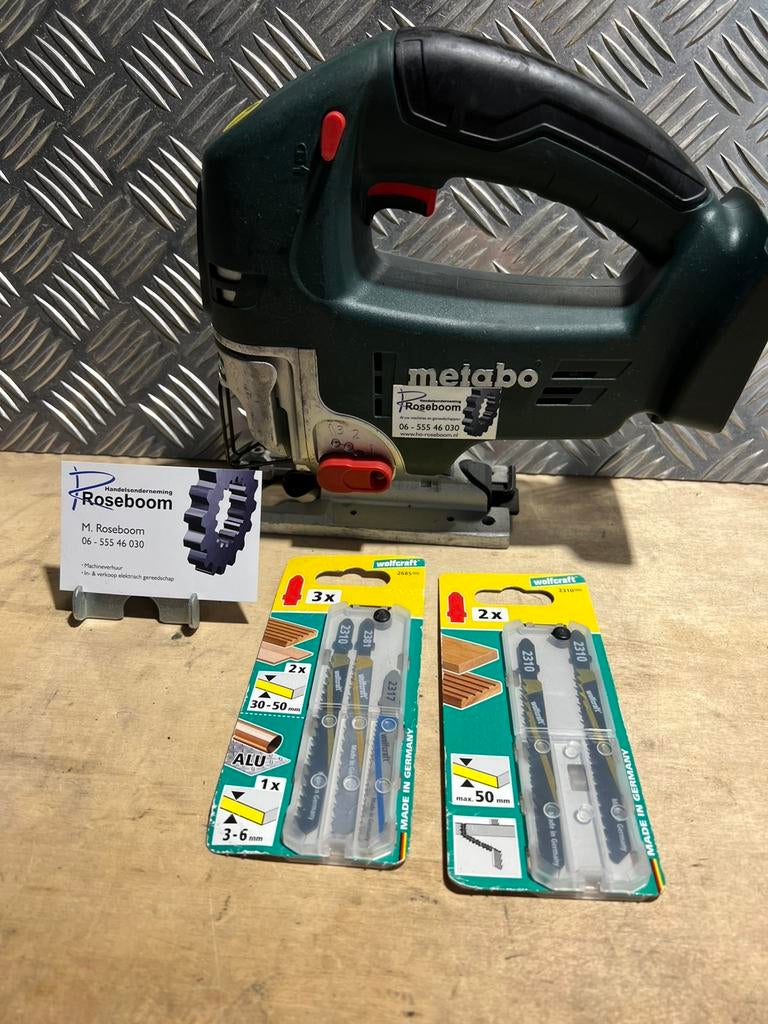 Metabo accu decoupeerzaag type STA 18LTXwerkt naar behoren, Www.metabo.com, Gebruikt, Decoupeerzaag, Ophalen of Verzenden