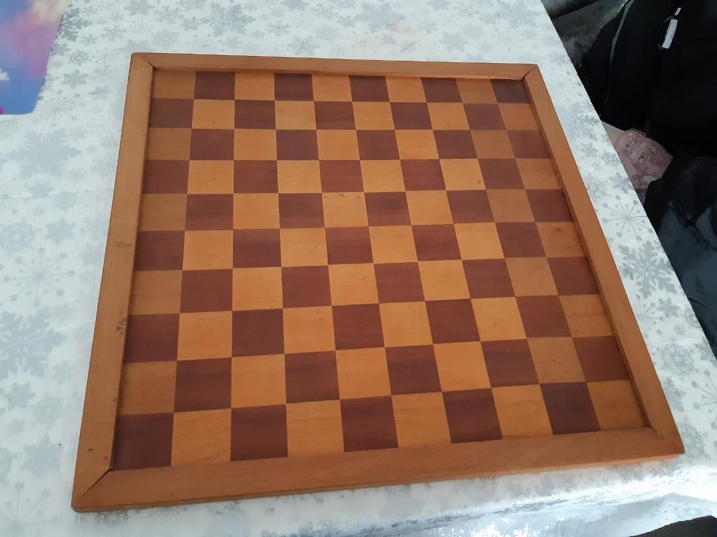 Schaak bord /dambord, Een of twee spelers, Ophalen, Zo goed als nieuw, Schaakbord