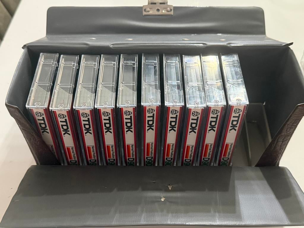 10 TDK nieuw bandjes