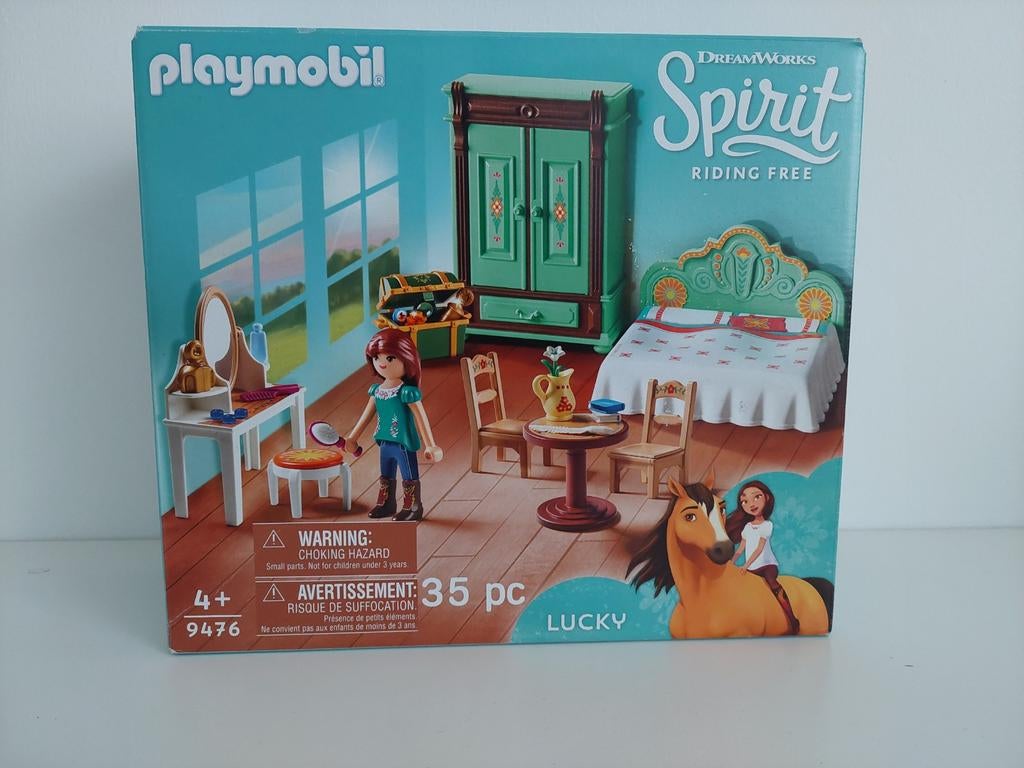 Playmobil Spirit Lucky's slaapkamer (9476), Ophalen of Verzenden, Gebruikt, Complete set
