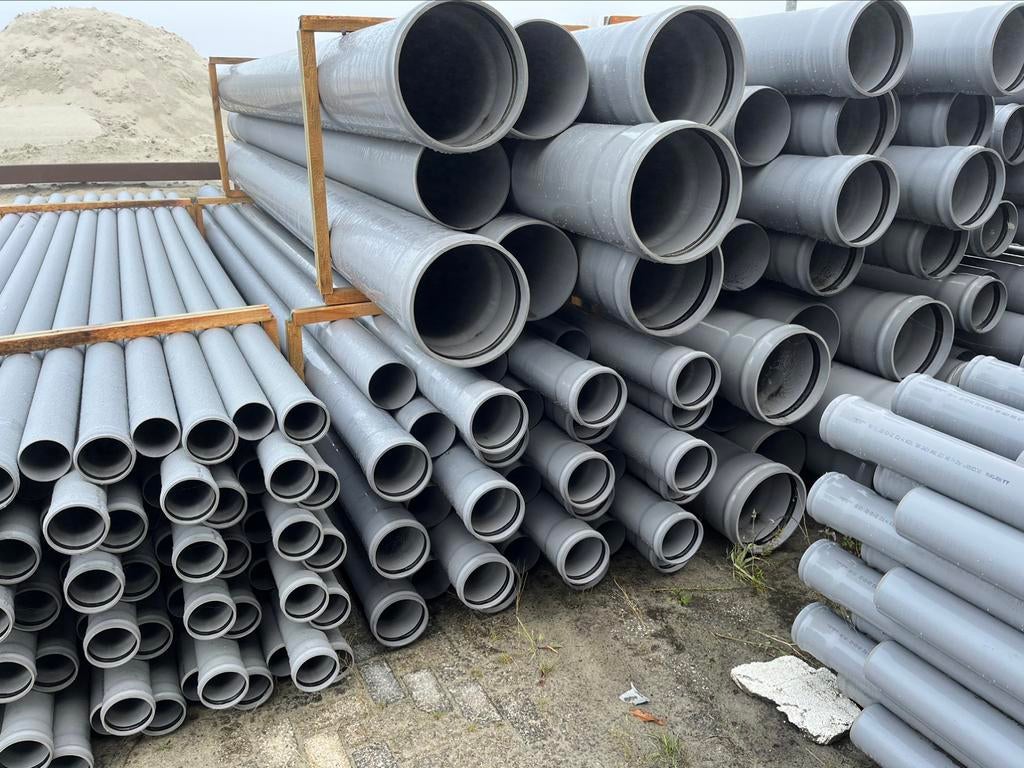 PVC-Buis nieuw alle maten vanaf 110 tot en met 400, Ophalen of Verzenden, Pvc