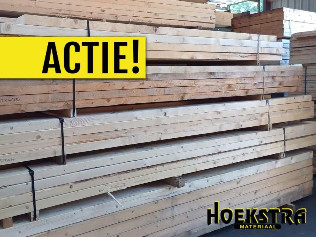 Vurenhout | Pakketactie | OPRUIMING!, Doe-het-zelf en Verbouw, Hout en Planken, Ophalen, Nieuw, Balk, Vuren