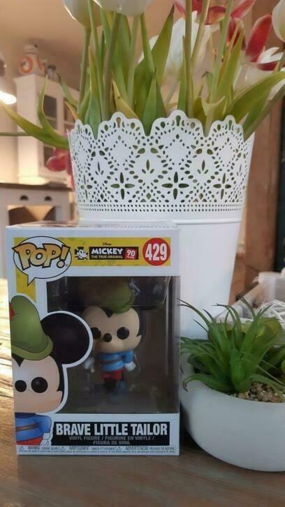 Funko Pop, Mickey Brave little tailor, 429 (Mouse 90 years), Ophalen of Verzenden, Zo goed als nieuw