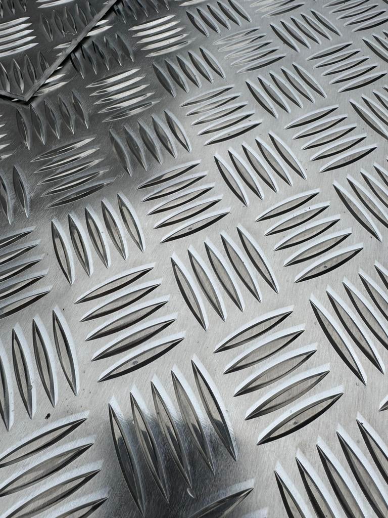 nieuwe aluminium traanplaat stukken 3,5/4,5 mm en 3,5/5 mm, Ophalen, Nieuw