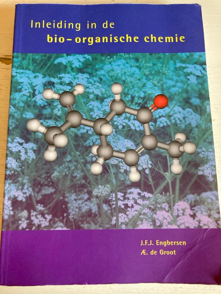 Inleiding in de bio-organische chemie, Boeken, Studieboeken en Cursussen, Ophalen of Verzenden, Beta, HBO