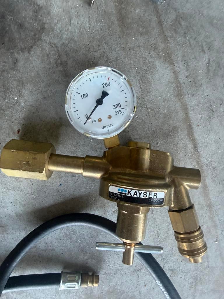 Kayser spuitsysteem - Professioneel gereedschap, Gebruikt, 10 bar of meer, Ophalen of Verzenden, Minder dan 200 liter/min
