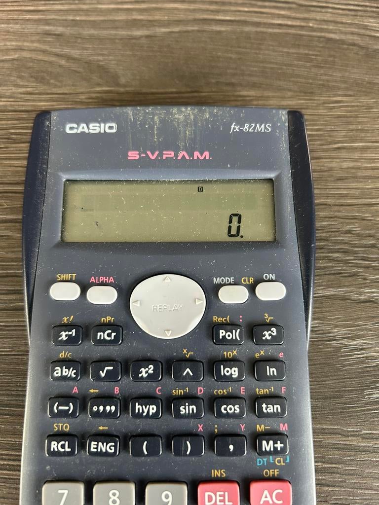 Casio rekenmachine, Diversen, Ophalen of Verzenden, Zo goed als nieuw