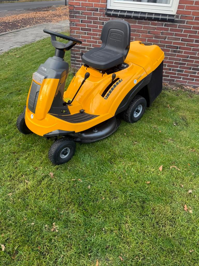 Stiga combi 2072H zitmaaier hydrostaat, Gebruikt, Stiga, Ophalen of Verzenden, Opvangbak