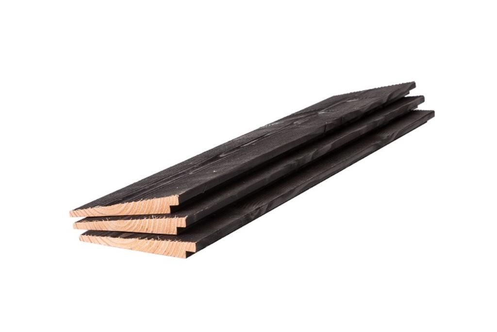 Douglas | Zweeds Rabat | Blank | Zwart | Schuttingplank, Tuin en Terras, Palen, Balken en Planken, Planken, Nieuw, Ophalen of Verzenden