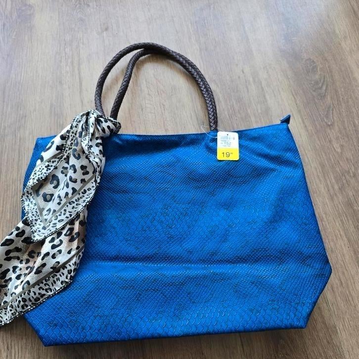 Tas, Sieraden, Tassen en Uiterlijk, Tassen | Damestassen, Ophalen of Verzenden, Nieuw, Blauw, Handtas