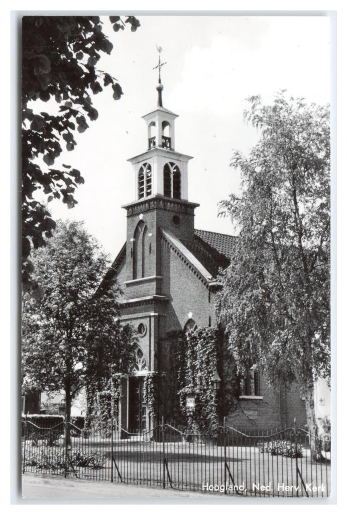 Hoogland, (Amersfoort) Ned. Herv. Kerk, Ophalen of Verzenden, 1960 tot 1980, Ongelopen, Utrecht
