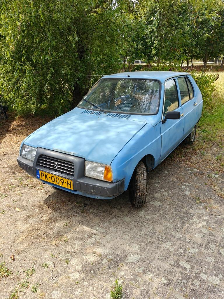 Citroën Visa 0.7 Club 1979 Blauw, Voorwielaandrijving, Stof, Overige modellen, Handgeschakeld