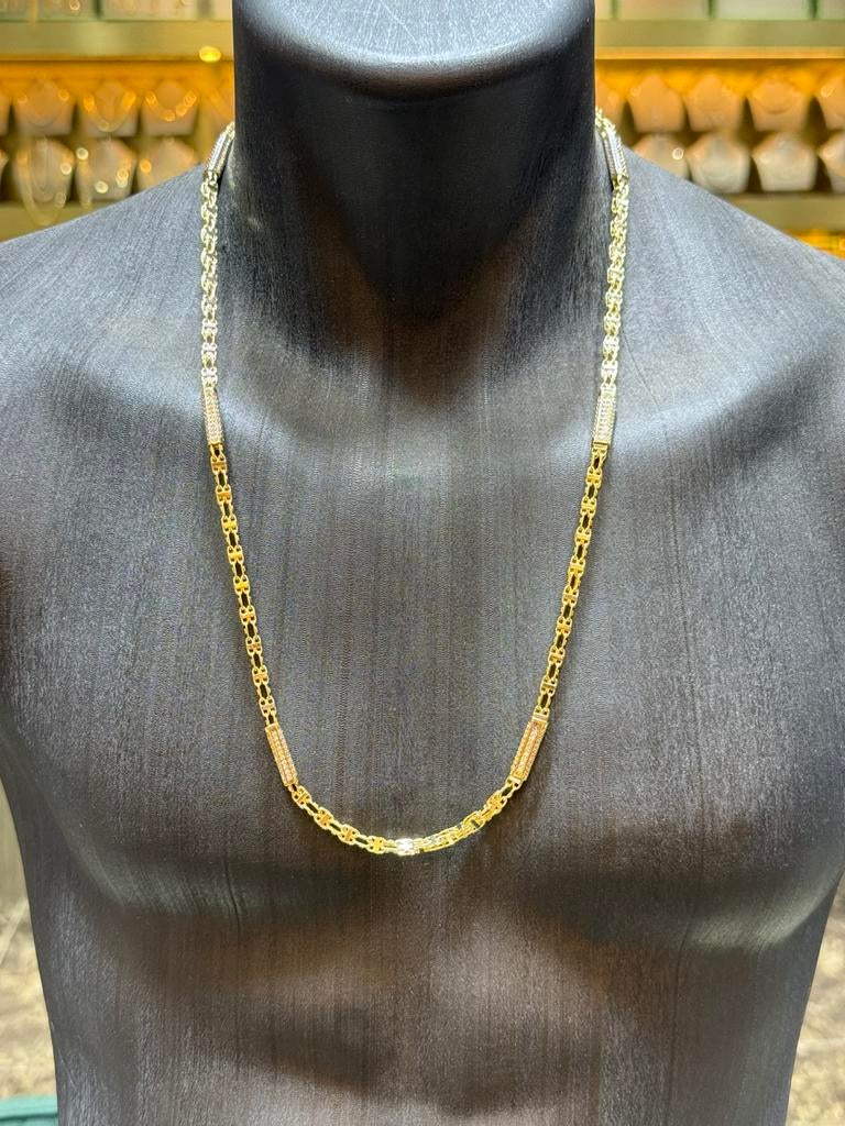 18KT Goud - 41 Gram - Ketting - MAGNUM, Sieraden, Tassen en Uiterlijk, Kettingen, Ophalen, Nieuw, Goud, Goud