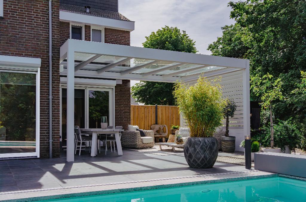 PLATDAK Glasveranda incl. LED - LAAGSTE PRIJSGARANTIE, Tuin en Terras, Overkappingen, Ketelmeerstraat 152, Info@overkappingplaza.nl