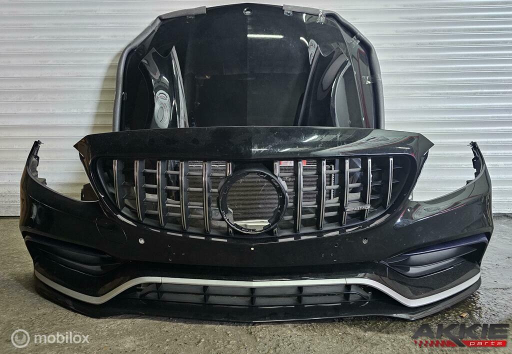 W205 S205 C63 amg Voorkop FACELIFT MERCEDES VOORKOP DELEN, Gebruikt, Ophalen of Verzenden