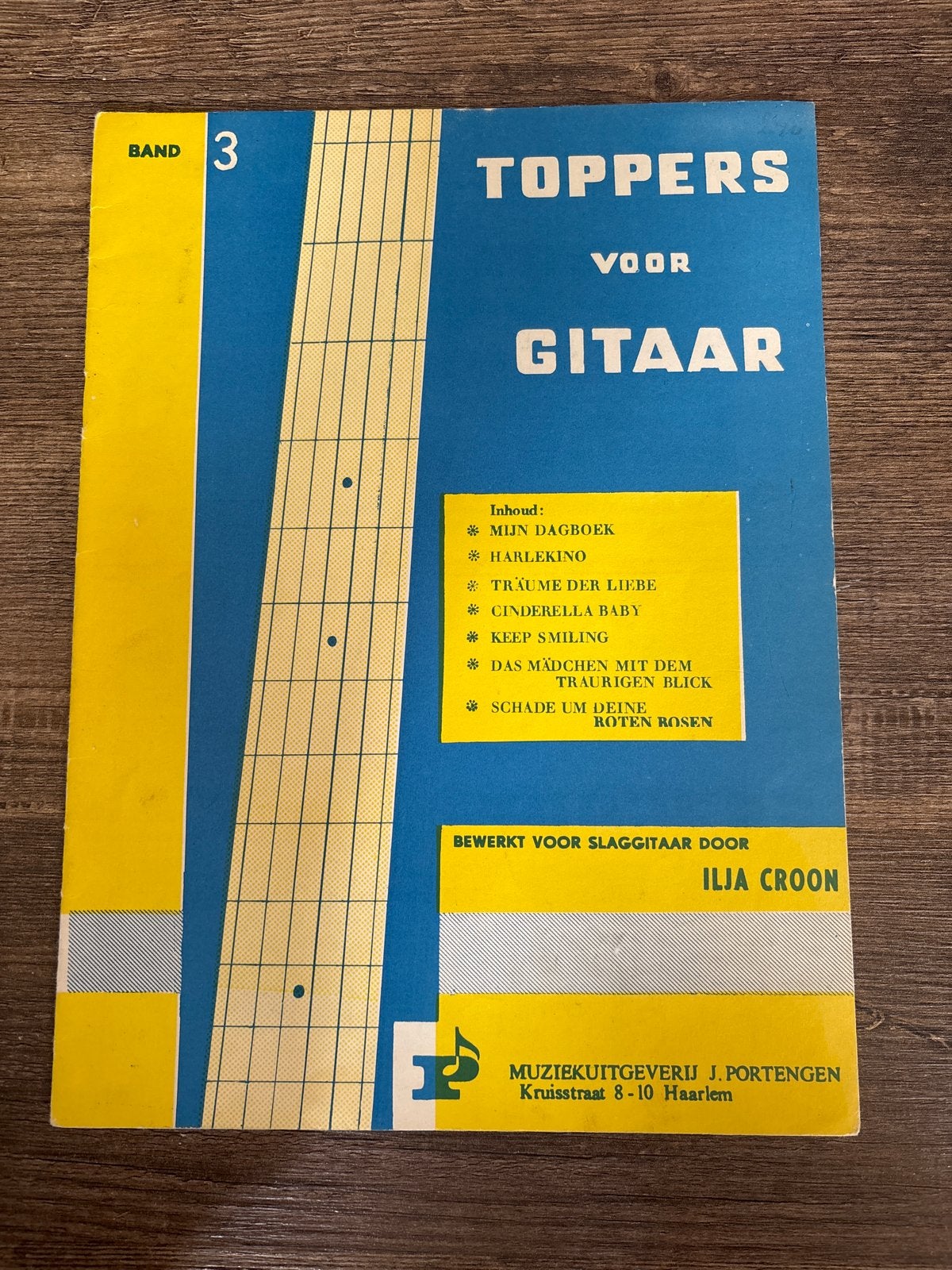 Toppers voor Gitaar - Band 3 - Ilja Croon, Muziek en Instrumenten, Ophalen of Verzenden, Thema, Populair, Gitaar