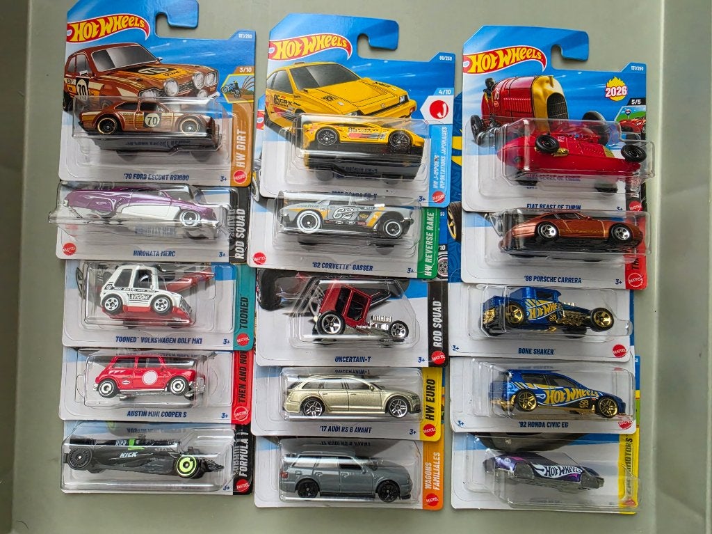 Hot Wheels Collectie partij van 15 HotWheels, Verzenden, Nieuw, Auto