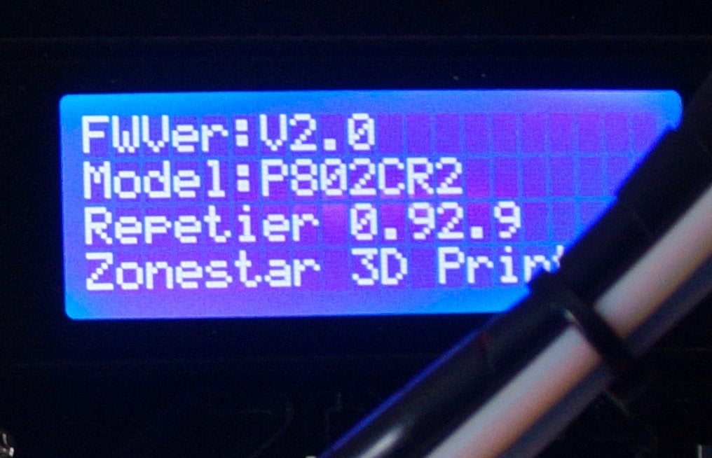 3D printer, Ophalen, Gebruikt, Zonestar, Filament