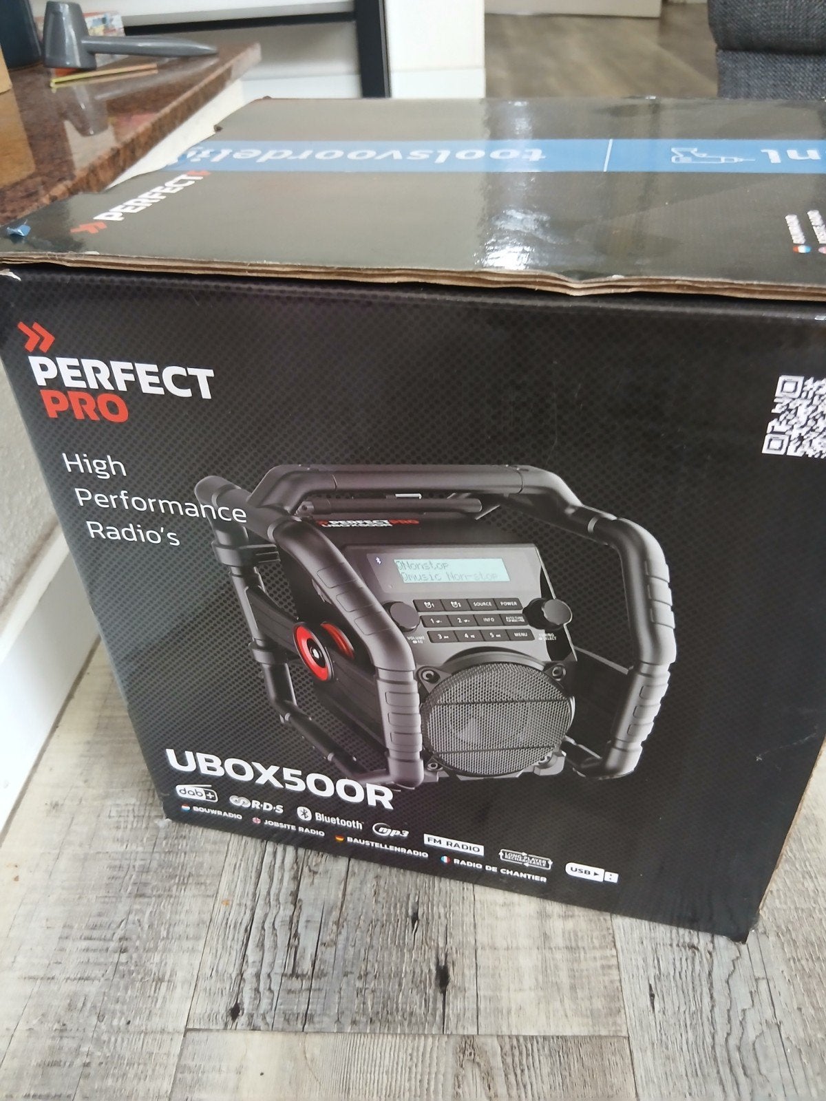 PerfectPro UBOX500R Bouwradio - Nieuw in doos, Ophalen, Nieuw, Bouwradio