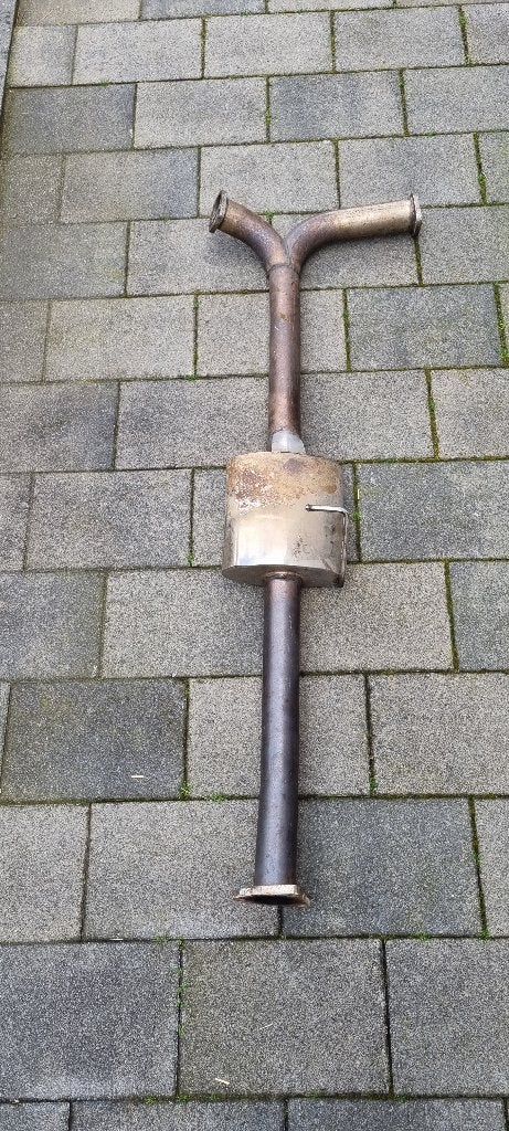 Uitlaat, RVS midden pijp met demper Honda S2000 (AP1 & AP2), Ophalen of Verzenden, Gebruikt, Honda
