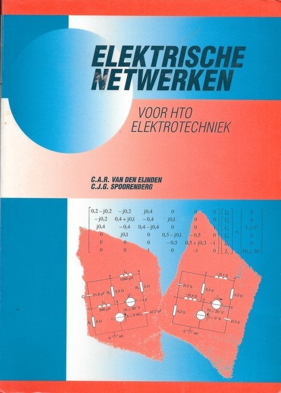 Netwerktheorie voor HBO Elektrische netwerken, Boeken, Studieboeken en Cursussen, Ophalen of Verzenden, Beta, HBO