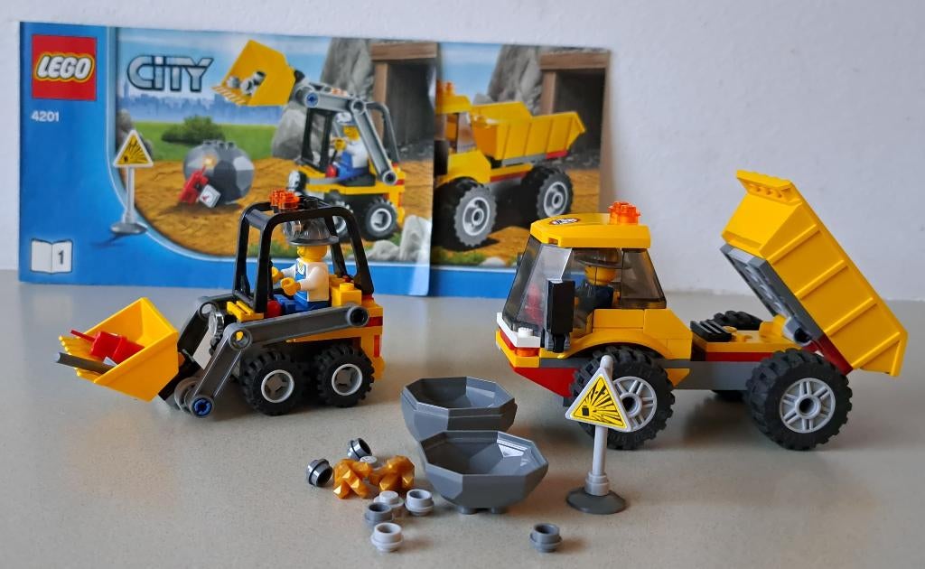 LEGO City Kiepwagen met laadschop 4201, Kinderen en Baby's, City, Compleet, Lego, Ophalen of Verzenden