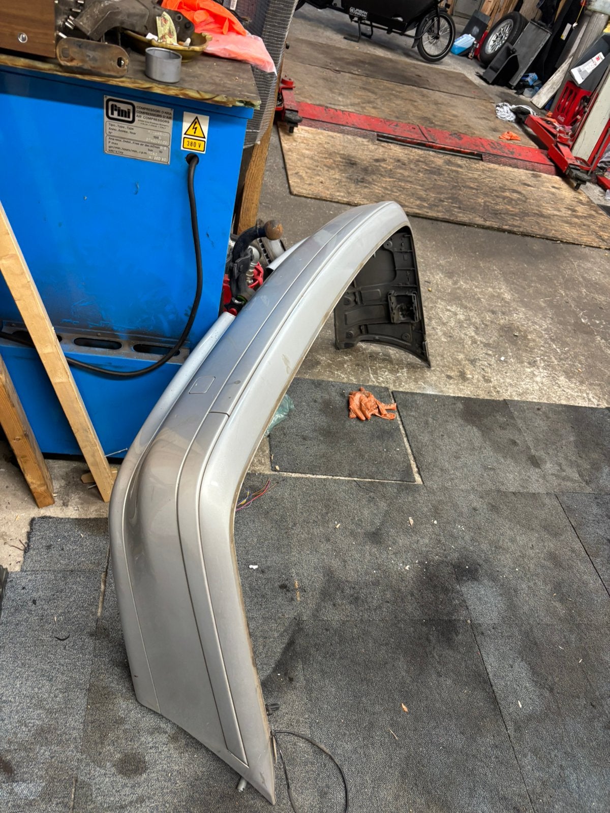 Bmw e39 achterbumper met westfalia afneembare trekhaak, Ophalen of Verzenden