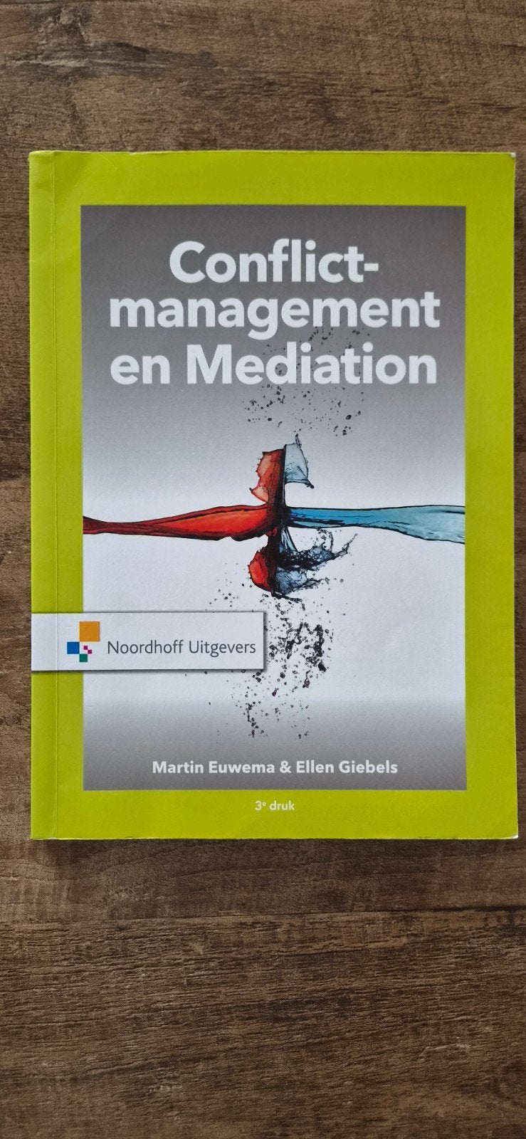 Conflictmanagement en Mediation 3e druk - Euwema & Giebels, Gelezen, Martin Euwema & Ellen Giebels, Gamma, HBO