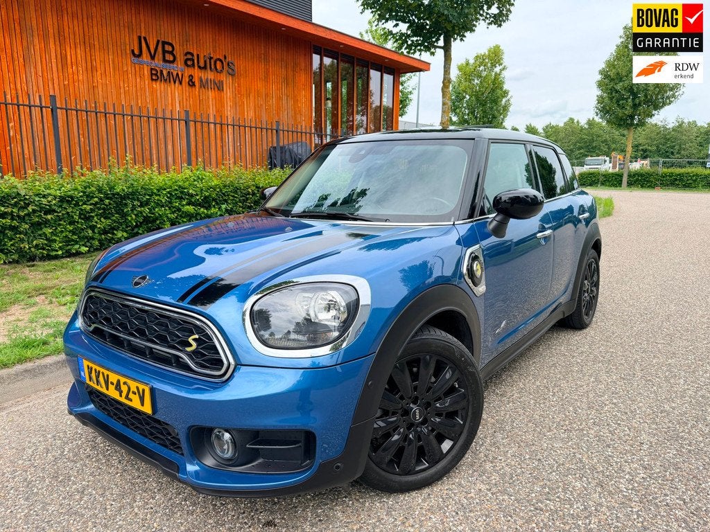 Mini Countryman 1.5 Cooper S E ALL4, Panoramadak, memory, ca, Auto's, Mini, Automaat, 136 pk, Gebruikt, Zwart