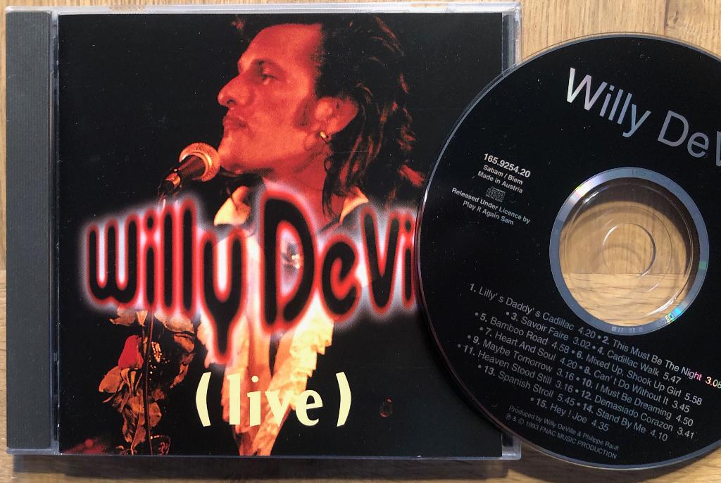 WILLY DEVILLE - (Live) ( CD )), Ophalen of Verzenden, Gebruikt, Poprock