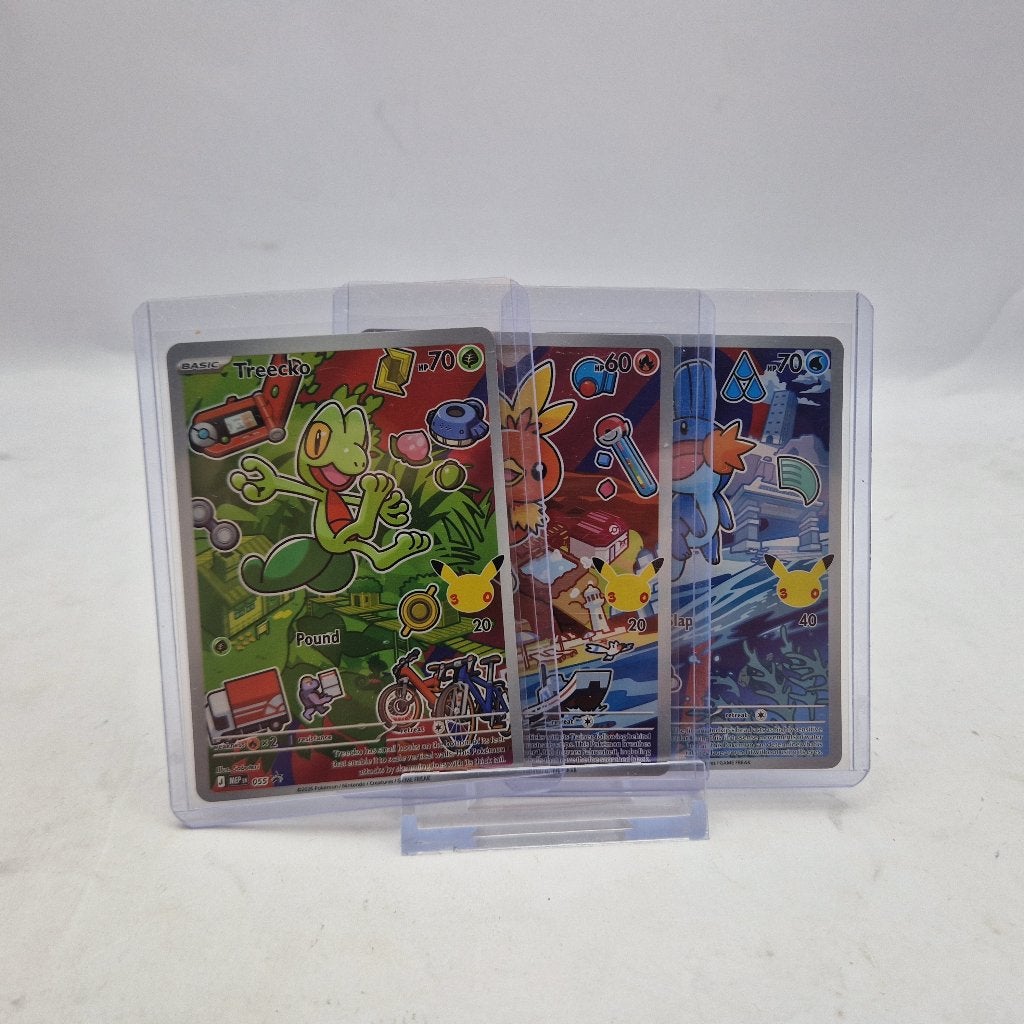 Mudkip, Treecko, Torchic set 3 || Nu maar €57,99, Ophalen of Verzenden, Zo goed als nieuw